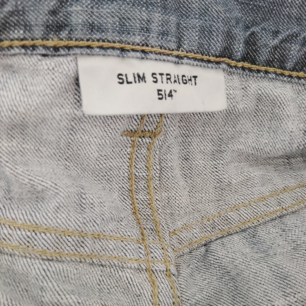 Levi's 514 Slim Straight Denim Blue Jeans Sz 34‎